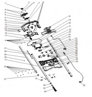 Dewalt DCMWSP550N Type 1 XJ 18V Cordless Mower Spare Parts